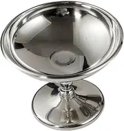 Ice Cream Bowl Candy Jelly Cups High Base Dessert Cup Dessert Bowl Footed Sundae Glasses Ice Cream Cups Metal Dessert Holder Metal Bowl Multipurpose Dessert Plate Stainless Steel