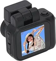 Mini Thumb Camera, Digital Camera, 1080P Small Digital Camera, with Flash Light, Retro Compact Photography Video Camera, Keychain Camera, for Vlogging Students (No Memory)