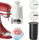 Shaved Ice Attachment for KitchenAid Stand Mixer, As Kitchen Aid Attachment for