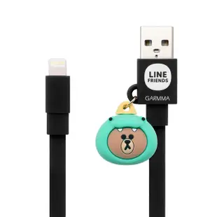 GARMMA LINE FRIENDS Apple Lightning 公仔吊飾傳輸線 –恐龍熊大