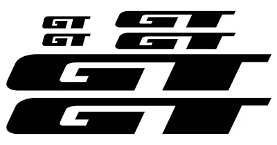 GT Bicycle Stickers/Decal Set MTB/ROAD (Various Colors)