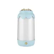 Supperstore Desktop Luminous Bottle Night Light Colorful LED Table Lamp Bedroom Eye Protection Bedside Bed Sleeping Night Light-Blue