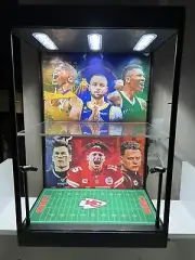 Steph Curry, Patrick Mahomes + Others Custom LED Sports Card Display Case