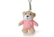 Genuine OEM Nissan Bear Mascot Plush Doll Toy Pink