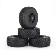 1/10 Rubber Tyre Wheel Spare Parts For Traxxas Slash RC4WD HSP Crawler Car Model