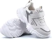 [NEBAI · LESEN] Girls' Tie-Dyed Outdoor Shoes Kids Boy Trainer Sports Shoes Mesh Running Shoes School Trainers for Children and Teenagers, Black