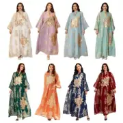 Muslims Thobe for Women Full Cover Dress Long Sleeves Muslims Dress