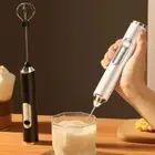 Handheld Coffee Whisk 3 Gear Speed Egg Beater Blender Foam Mixer Cream