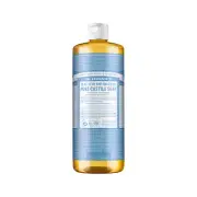 Dr. Bronner's Pure-Castile Soap Liquid 18-in-1 Hemp Baby Unscented 946mL