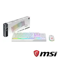 在飛比找momo購物網優惠-【MSI 微星】VIGOR GK30 COMBO WHITE