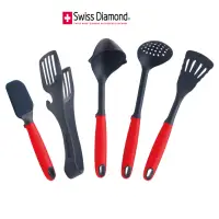在飛比找蝦皮購物優惠-瑞士 Swiss Diamond 鍋鏟 料理夾 漏勺 湯勺 