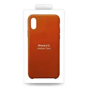 [Apple] Original Apple iPhone XS Leather Case 50% OFF RRP
