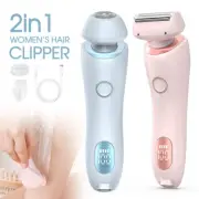 Women Pro Silk Glide Epilator Electric Shaver Razors Trimmer Bikini Hair Remover