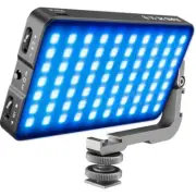 Pixel G3 RGB LED Video Light Photography Studio Lamp w/ Integrated Tilt Bracket