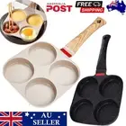 Non Stick Omelette Pan 4-Holes Egg Poacher Saucepan Frying Pan Breakfast Easy
