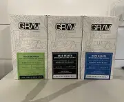 GRAV Deco Beaker Bong Silicone Glass Water Pipe (ALL COLORS) *SHIPS ASAP*