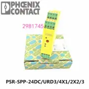 1pcs Phoenix Safety Relay PSR-SPP-24DC/URD3/4X1/2X2/3 Order No.2981745