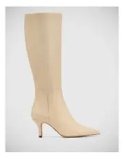 [Wittner] Tarley Leather Long Boot in Biscotti