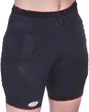 [TSM - tshirt Monastery] TSM Active 2190 Hip Padded Thermal Shorts Dark Blue/Red