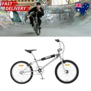 Progear Bikes Classic BMX Bike 20" in Metallic Chrome Gift Boy Girl Kid Au Stock