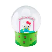Hello Kitty w/ Sign Snow Globe Action Figure Statue Tabletop Decor