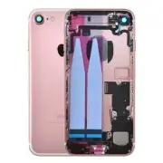 iPhone 7 Housing with Charging Port and Power Volume Flex Cable [Rose Gold]