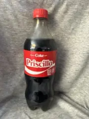 Share a Coke with Priscilla 2025 Personalized Gift Coca~Cola Bottle 20oz