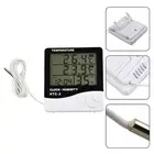 Fahrenheit Weather Station Indoor Outdoor Temperature Humidity Monitor