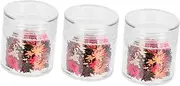 Mikinona Bottles Maple Leaf Sequins Nail Art Supplies Glitter Autumn Nail Decorations Manicure Accessories for Women for Crafts and Nail Beauty