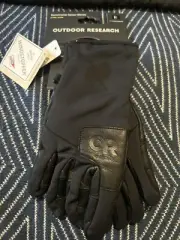 Outdoor Research Mens Black Alpine Stormtracker Sensor Gloves S Windstopper NWT