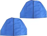Toyvian 2Pcs Birdcage Cover Light Blocking Warm Keeping Cover for Parakeets Budgies Durable Breathable Blue for Better Sleep Ventilation