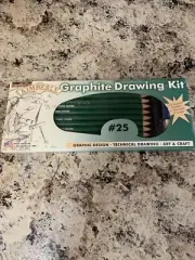 General's Kimberly #25 Graphite Drawing Pencil Kit • 10 Degrees/Shades