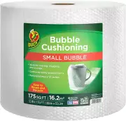 12"x175 ft Small Bubble Cushioning Wrap for Moving & Shipping - Extra Protection