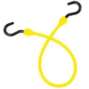 The Better Bungee J-Hook,1 1/2" W,Yellow BBC24NY The Better Bungee BBC24NY