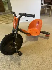 Razor RipRider 360 Drift Trike - Orange 16" Front Wheel, 3-Wheeled Drifting NEW