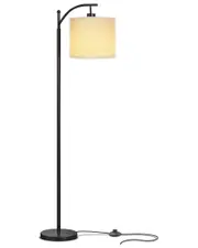 BRIGHTECH Montage Black LED Floor Lamp
