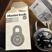 Master Lock 1500 Combination Lock great For School/ Gym Lockers