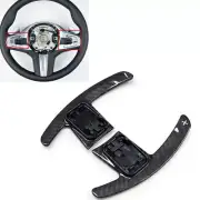 For BMW G20 G30 G11 G01 G05 M5 F90 X3M X4M Steering Wheel Paddle Kit Gloss Black (for: BMW)