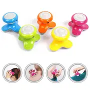 USB Mini Neck Massager Multi Function Triangle Shape Electric Massage Relax Tool