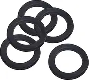 Perfeclan 2.5cm Rubber Washers 5 Pack Fasteners Workout Exercise Gym Barbell Nut Gasket O Rings for Barbell Clips Clamp Collars Barbell Collars