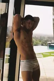[L036] Male Model Showing Off Body To Viewer Fine Art Hunky Physique