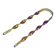 OG Lowrider Classic 20" Fender Brace Flat Twisted Neo Chrome