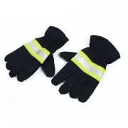 NEW Firefighting Gloves Fire-Proof Heat-Resistant&Non-Slip Anti-Fire Mitten F0L6