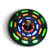 LED Light Up Spin Top LED Gyro DIY Welding Set Entertaining and Educational