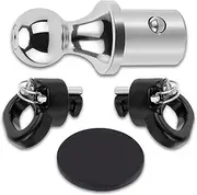 tycardor HT Gooseneck Hitch Ball Kit 38K 2-516-In Compatible with Dodge Ram 2013-2023 2500 3500 Truck Puck System Replace 82216057AC 82216057AA 82216057AB 82213632 60638 60618 60601 60617