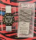 Swatch watch WATERPOWER SBM100 1994 Aquachrono New Old Stock