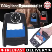 Hand Dynamometer Grip Power Strength Meter 130Kg/286Lbs Capacity Force Gauge AU