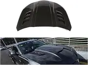 Fiber Bonnet With Engine Hood Vents Compatible For Chevy Camaro 2016-2018