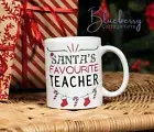 Santa's Favourite Teacher Mug Teacher Gift Gift Gift Mug Christmas Christmas