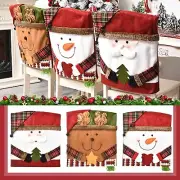 Christmas Chair Covers Christmas Chair Back Covers For Home For Christmas